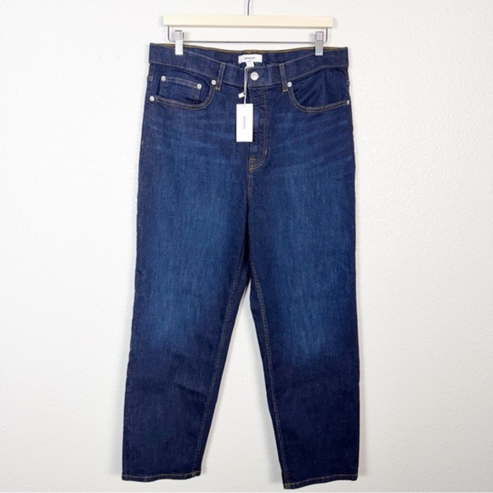 SPANX NWT Size 14 ReDefine Slim‎ Straight Jeans in Hayward Wash ***See Notes